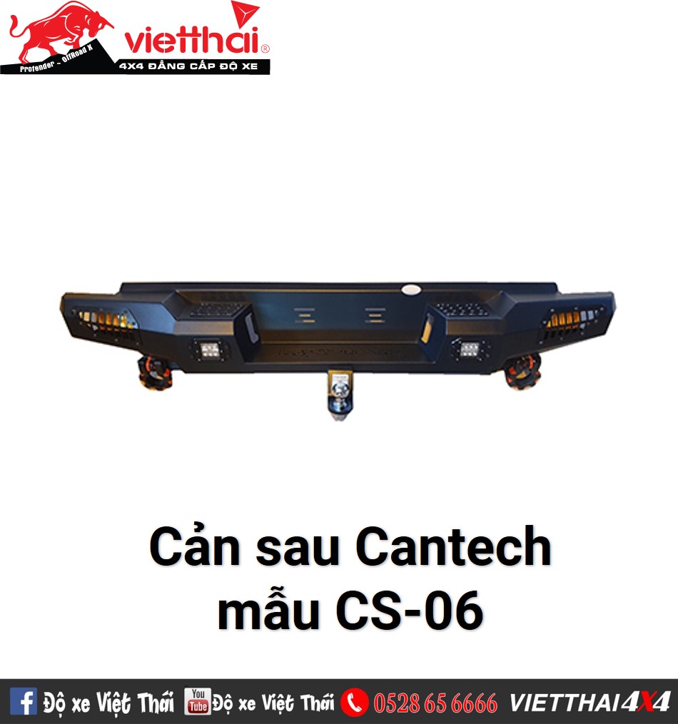 Cản sau Cantech mẫu CS-06